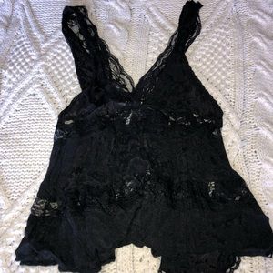 Free People Lace Tank
